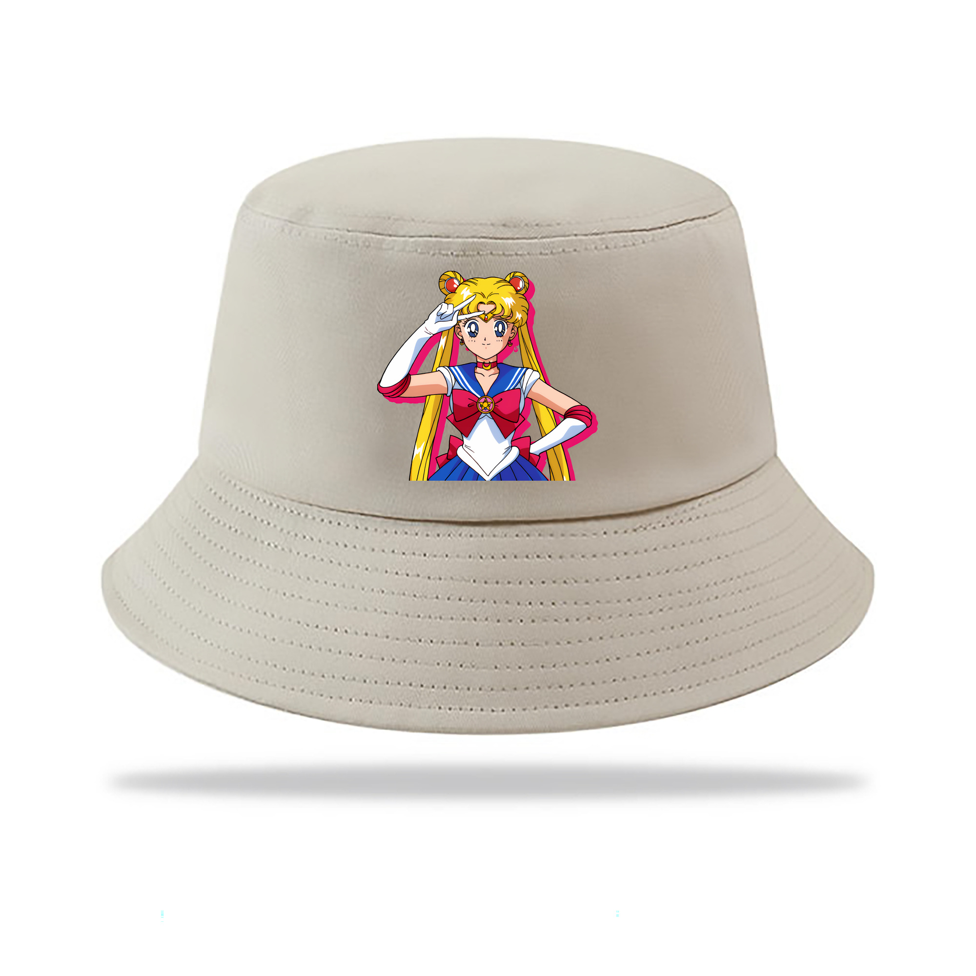 （画像用） 美少女戦士セーラームーン 月野 うさぎ つきの うさぎ Sailor Moon Tsukino Usagi アウトドア日除けバケットハット